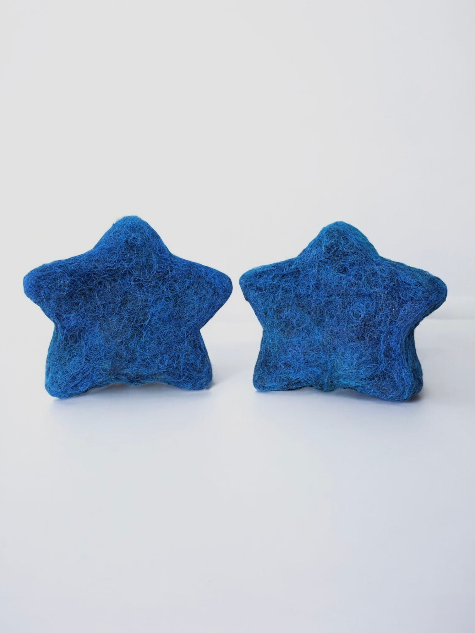 Mini Star Puffs In Blue (Premium Finish)