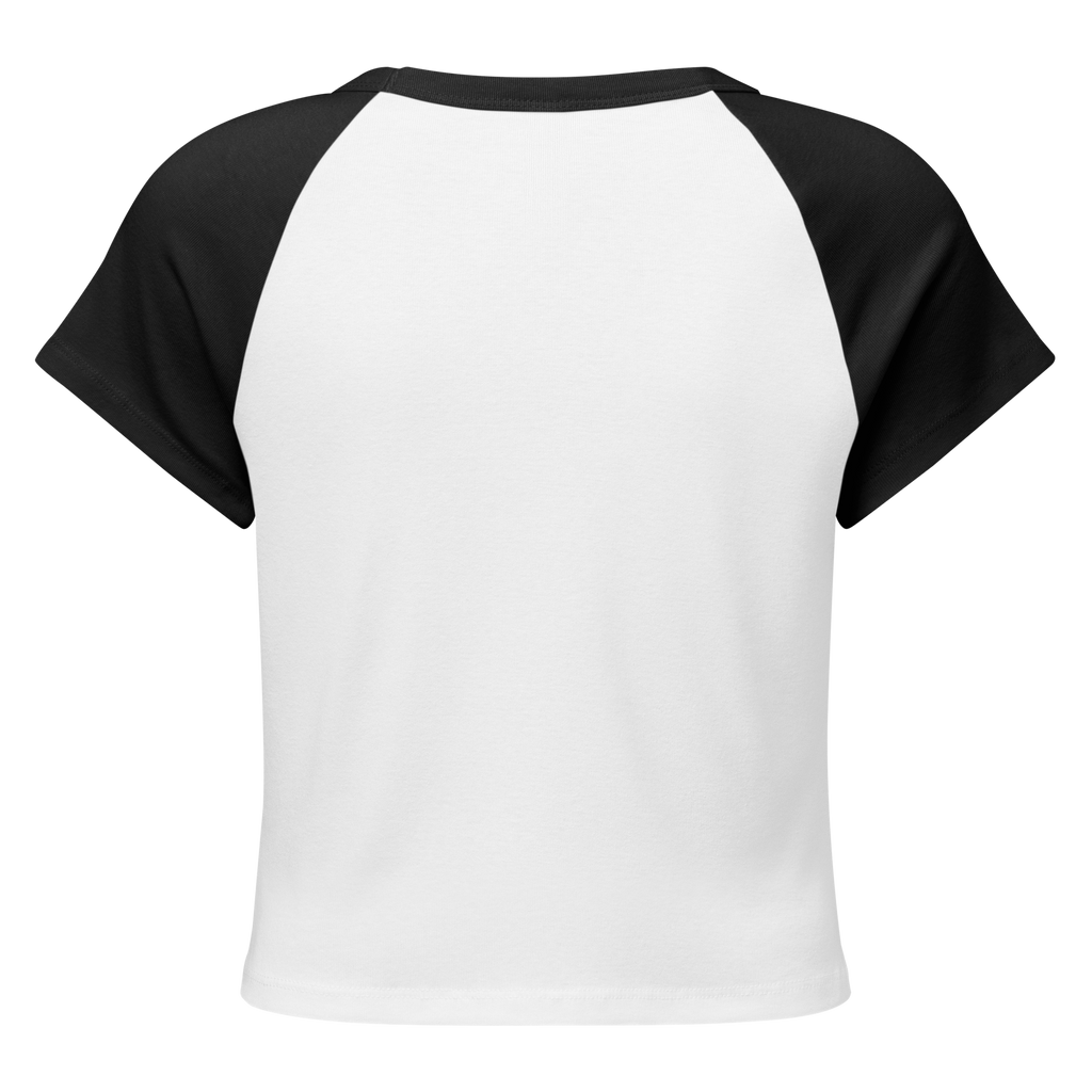 DEATH TO TEXTURISM Ringer T-Shirt In BLACK