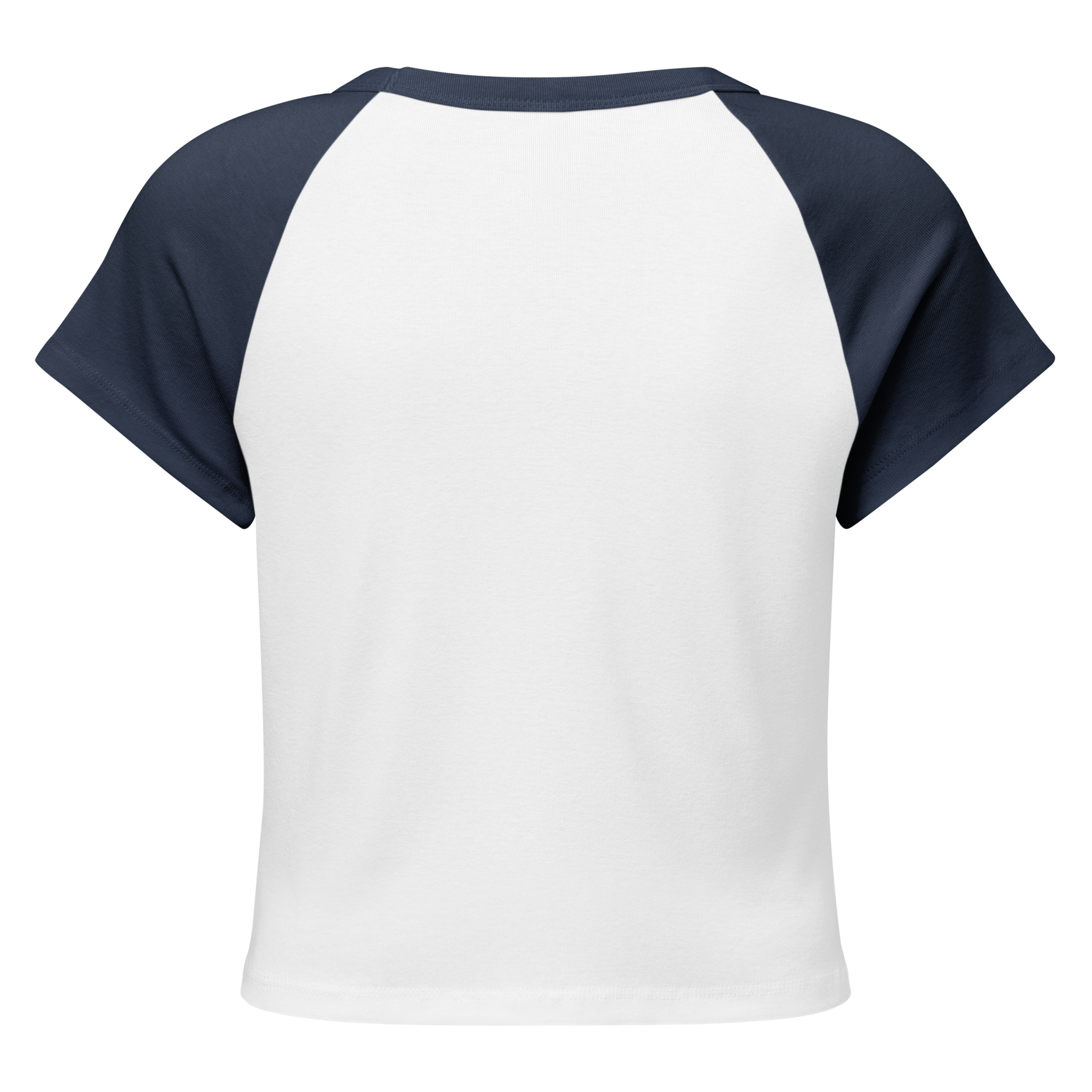 DEATH TO TEXTURISM Ringer T-Shirt In NAVY