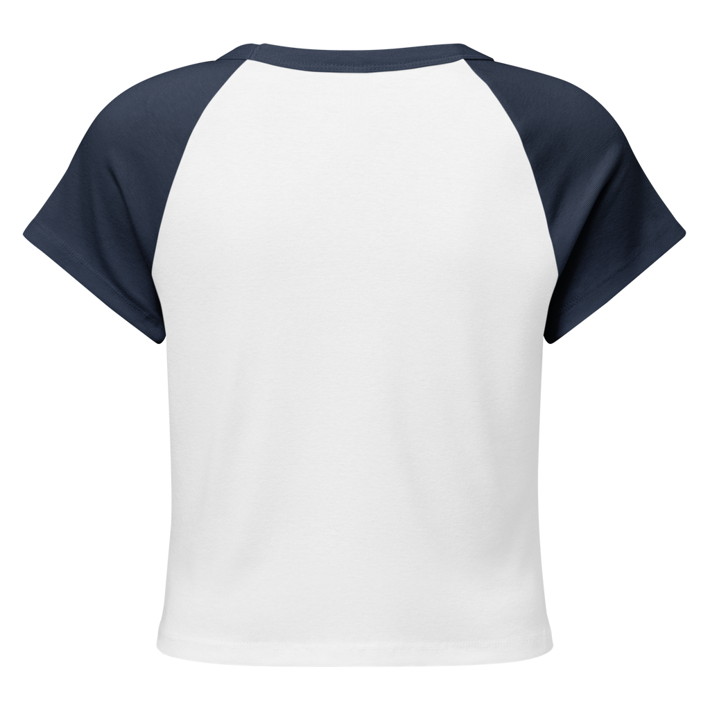 DEATH TO TEXTURISM Ringer T-Shirt In NAVY