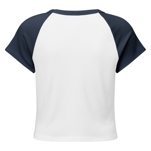 DEATH TO TEXTURISM Ringer T-Shirt In NAVY